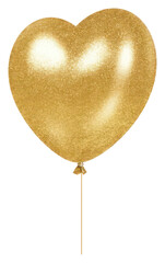 Sticker - PNG  Balloon icon gold white background celebration.