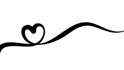 Wall Mural - love heart lineart background. heart doodle line art drawing. love doodle. lineart drawing heart background. line art love sign. simple heart line art drawing. Hearts Continuous One Line Drawing.