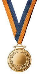 Wall Mural - png gold medal for runner pendant jewelry trophy.