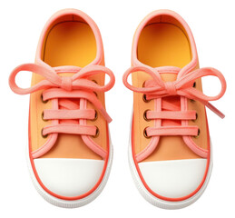 Canvas Print - PNG Shoes footwear white background shoelace.