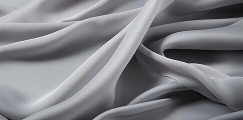 Poster - Abstract Gray Fabric Background