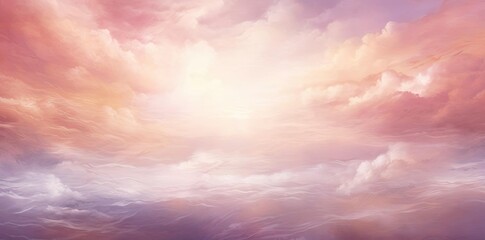 Wall Mural - Dreamy Sky Abstract Background Illustration