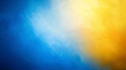 Wall Mural - Blue and yellow gradient background. PowerPoint and Business background