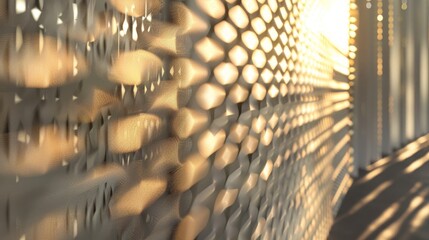 Wallpaper featuring metal textures and light effects on a sophisticated background