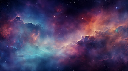 abstract cosmos background. space dark background with fragment of our galaxy