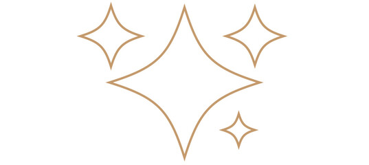 shine icon, clean star icon.