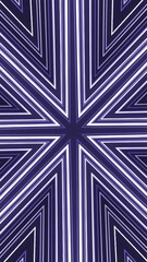 Poster - Background of moving luminous lines in pattern. Motion. Bright neon lines move and pulsate in pattern. Starry simple pattern with moving bright lines