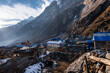 © robertharding - View over the houses of Lang Tang Village, a high altitude village on the Lang Tang Valley Trek, Himalayas, Nepal, Asia