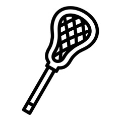 Wall Mural - Lacrosse Stick Icon