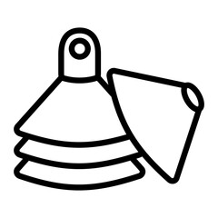 Wall Mural - Cones Icon