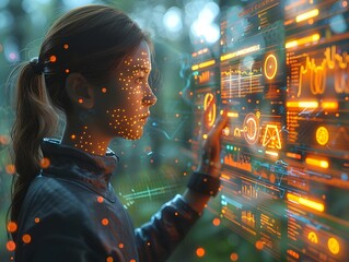 Poster - Holographic Sustainability Center Students Explore Climate Solutions Through Augmented Reality
