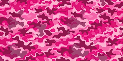 Wall Mural - Chic pink camouflage background with a stylish modern pattern, camouflage, pink, trendy, fashion, modern, pattern