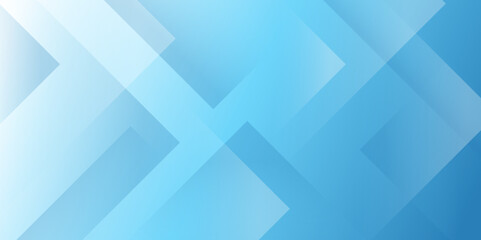 Leinwandbilder - Abstract tringle geometric background. abstract blue and white gradient geometric shape overlapping layer background. Designed for banner poster, wallpaper, presentation Vector illustration design.