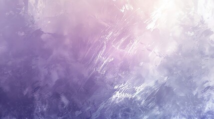 Wall Mural - Misty brushstrokes with pastel glows on a silvery white to lavender gradient wallpaper