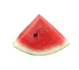 Poster - watermelon sliced on transparent png