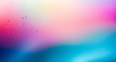 Sticker - Abstract Gradient Background with Water Droplets