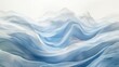 © iVGraphic - Abstract fluid waveforms in shades of blue and white, digital art. Modern design and creative texture concept