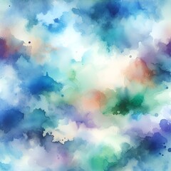 Canvas Print - abstract watercolor background