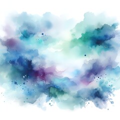 Canvas Print - abstract watercolor background