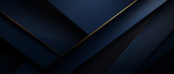 Poster - Minimalist deep blue premium abstract background, featuring a sophisticated and elegant design.