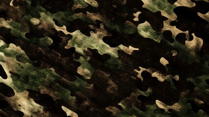 
camouflage military background, dark green modern pattern