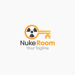 Nuke Room Logo Vector Template Design. Good for Business, Start up, Agency, and Organization