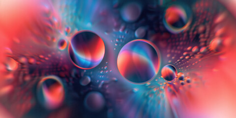 Poster - Abstract illustration of singularity concept. Origin of life. Space and science. Background image. Created with Generative AI technology.