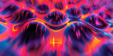 Poster - Abstract illustration of singularity concept. Origin of life. Space and science. Background image. Created with Generative AI technology.