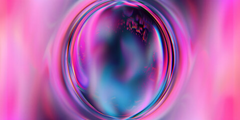 Poster - Abstract illustration of singularity concept. Origin of life. Space and science. Background image. Created with Generative AI technology.