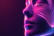 © Yurij - Ai enhanced skin lifting ad for women  facial rejuvenation and contour correction in cosmetology