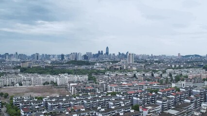 Canvas Print - view of city