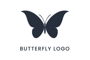 Wall Mural - butterfly minimalist Logo Vector Sublimation Design