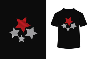 star t shirt design.