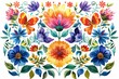 © Sandu - Vibrant Floral Pattern with Butterflies