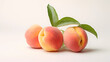 © Muhammad - peaches with leaves