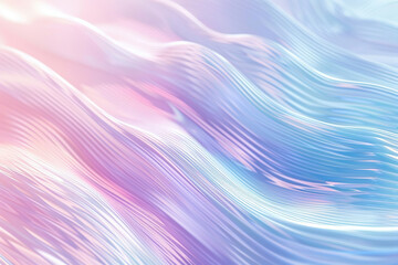 Wall Mural - A blue and pink wave pattern,, generative ai image