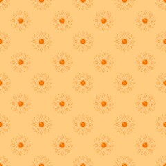 Poster - seamless floral pattern