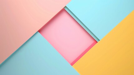 Wall Mural - Simple Background in Pastel Colors