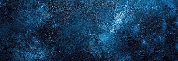 Dark blue concrete texture abstract background