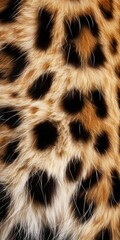 Poster - Closeup of a soft and fluffy animal fur