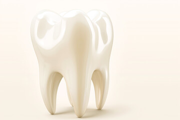 illustration of isolated tooth