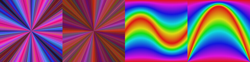 Poster - Colorful abstract background collection