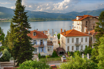 Wall Mural - lake bled country