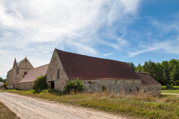 Wall Mural - The Moisy-le-Temple commandery in Montigny-l'Allier