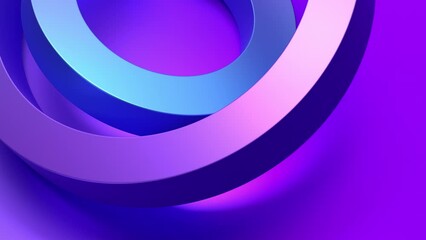 Poster - Abstract animation, motion background design, 4k seamless looped video, 3d render