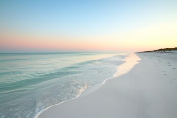 Ocean beach, nature s paradise. Summer sands, blue skies. Travel vacations, tropical coasts. Sunrise horizons, scenic views. Seascape tranquility, sunny waves. Peaceful caribbean