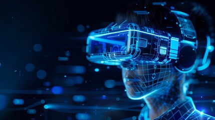 Poster - a modern lab for human-computer interaction research, developing wearable tech prototypes and advanc