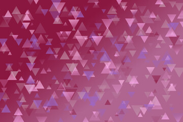 Aufkleber - Gradient random triangle polygon web site background - geometric chaotic vector illustration