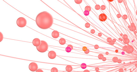 Leinwandbilder -  people network structure HR - Human resources management and recruitment