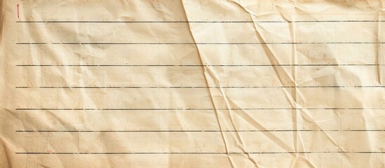 Poster - texture of a lined paper sheet with copy space image.